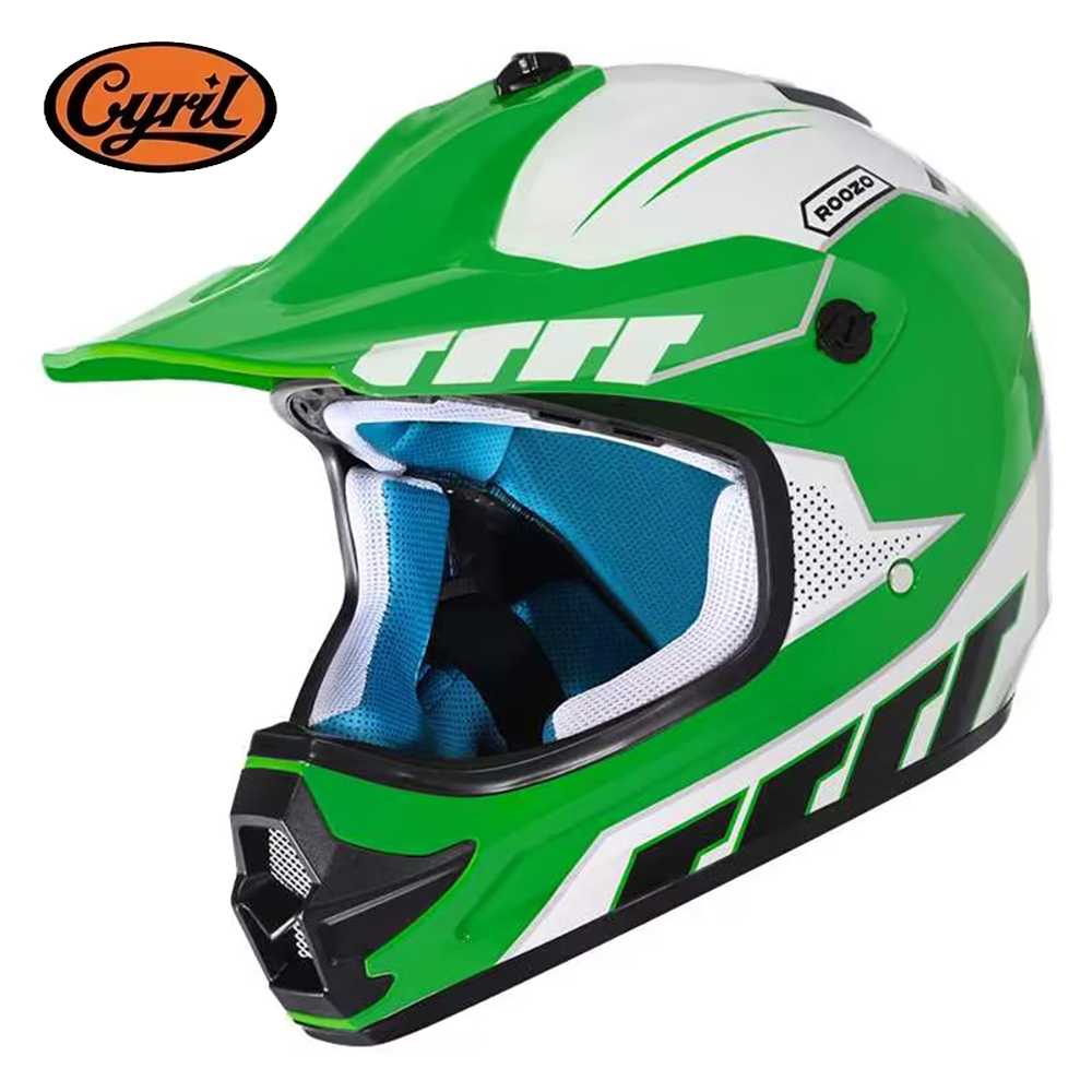 Motorcycle Gear Deals - Zestaw motocrossowy dla dzieci z kaskiem,