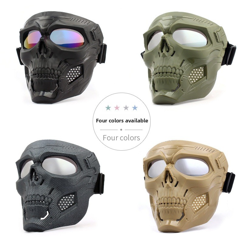 Motorcycle Gear Full Set - Maska motocyklowa na całą twarz z