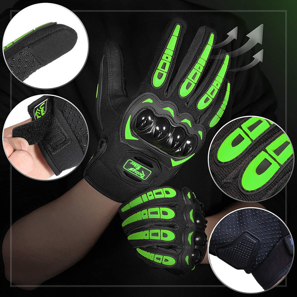Rękawice motocyklowe męskie le – Motorcycle Gear Blue recenzja i cena