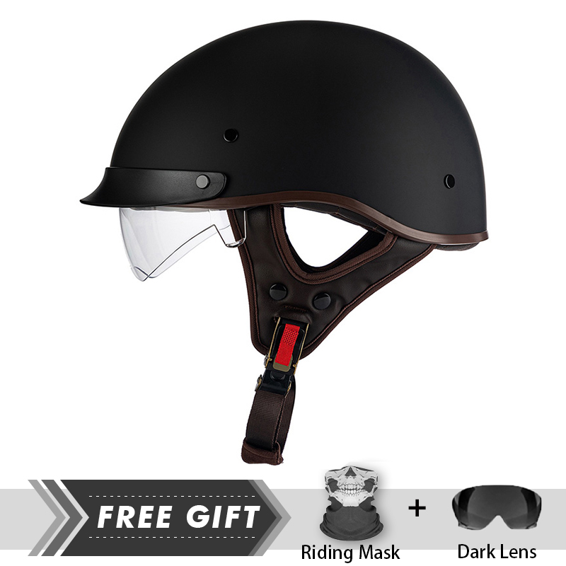 Kask na pół twarzy Crash Mężcz – Motorcycle Gear In Store recenzja i cena