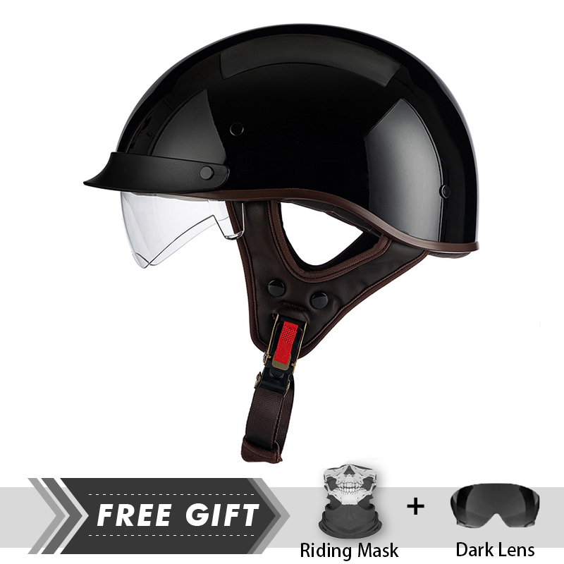 Kask na pół twarzy Crash Mężcz – Motorcycle Gear In Store recenzja i cena
