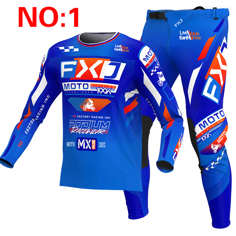 Zestaw motocrossowy 2025 FXJ k – Motorcycle Gear Blue recenzja i cena