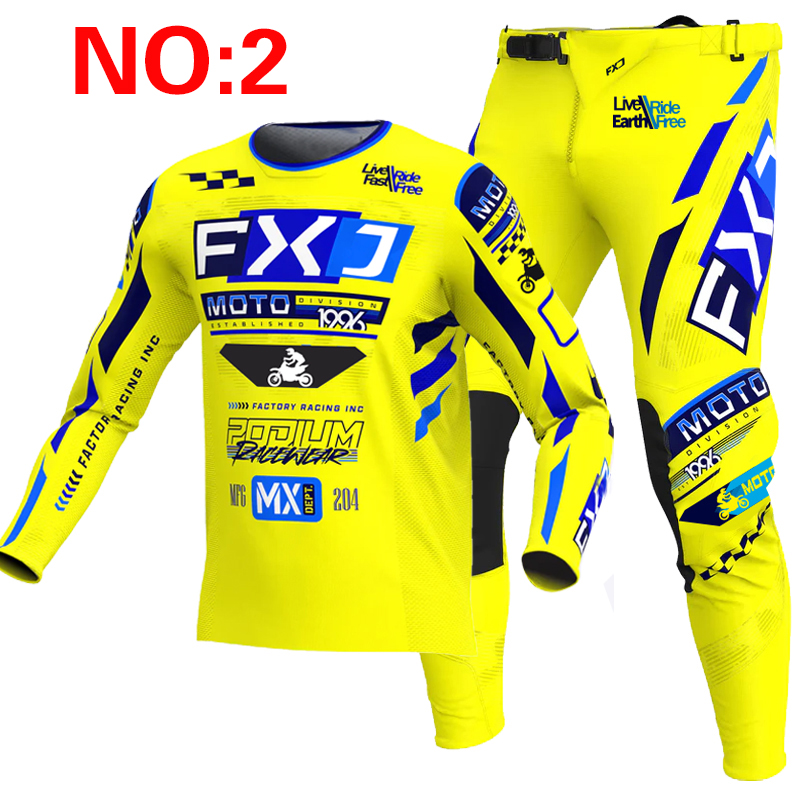 Zestaw motocrossowy 2025 FXJ k – Motorcycle Gear Blue recenzja i cena