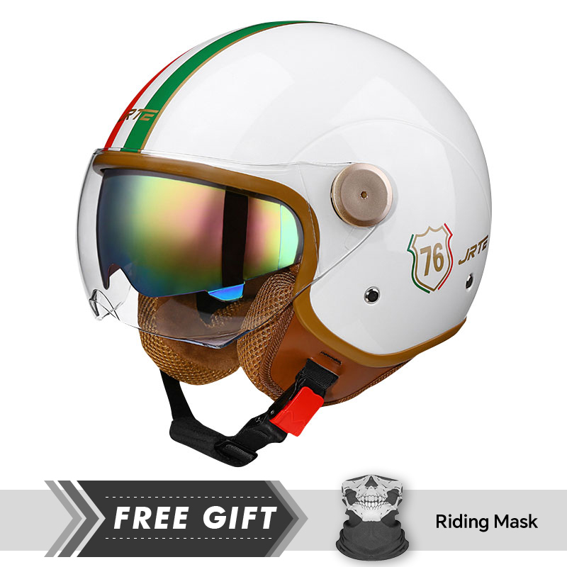 DOT zatwierdzony kask otwarty  – Motorcycle Gear In Store recenzja i cena