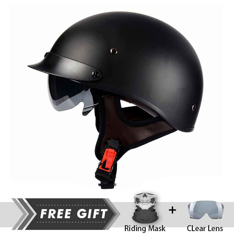 Mężczyźni Kobiety Kask półtwar – Motorcycle Gear In Store recenzja i cena