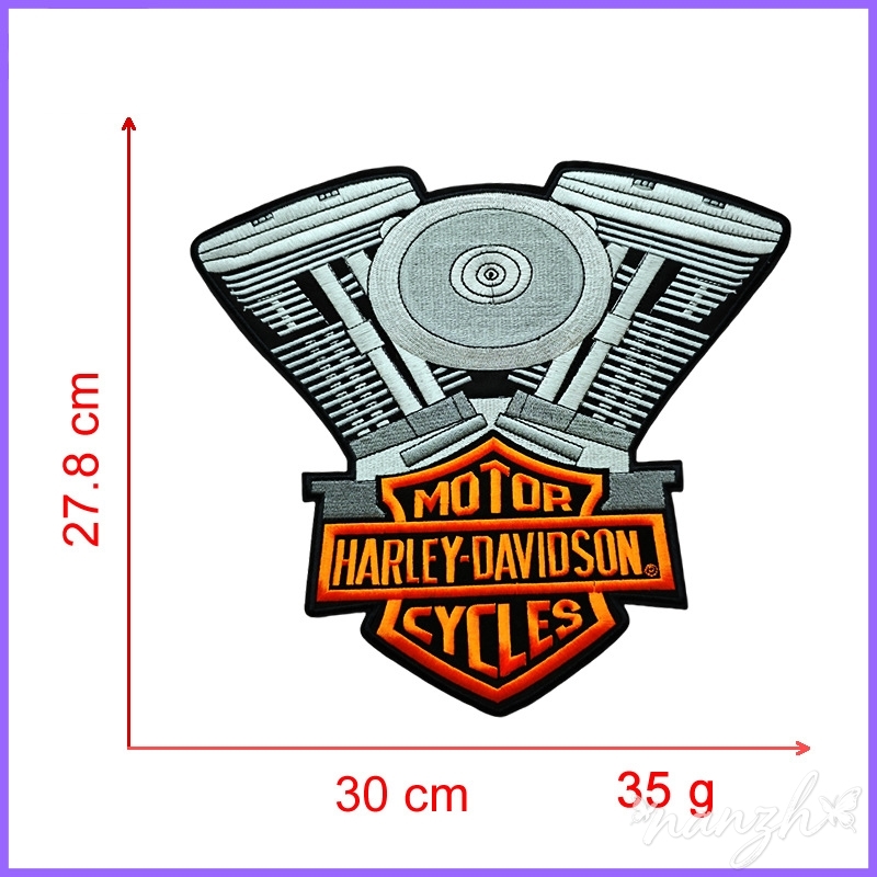 Dekoracyjna naszywka na rzep,  – Motorcycle Gear Harley Davidson recenzja i cena
