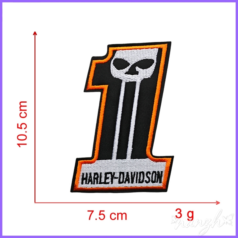Dekoracyjna naszywka na rzep,  – Motorcycle Gear Harley Davidson recenzja i cena