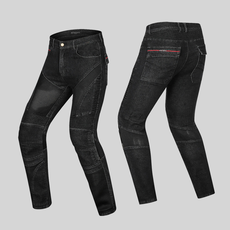 Motocyklowe spodnie męskie Out – Motorcycle Gear Blue recenzja i cena